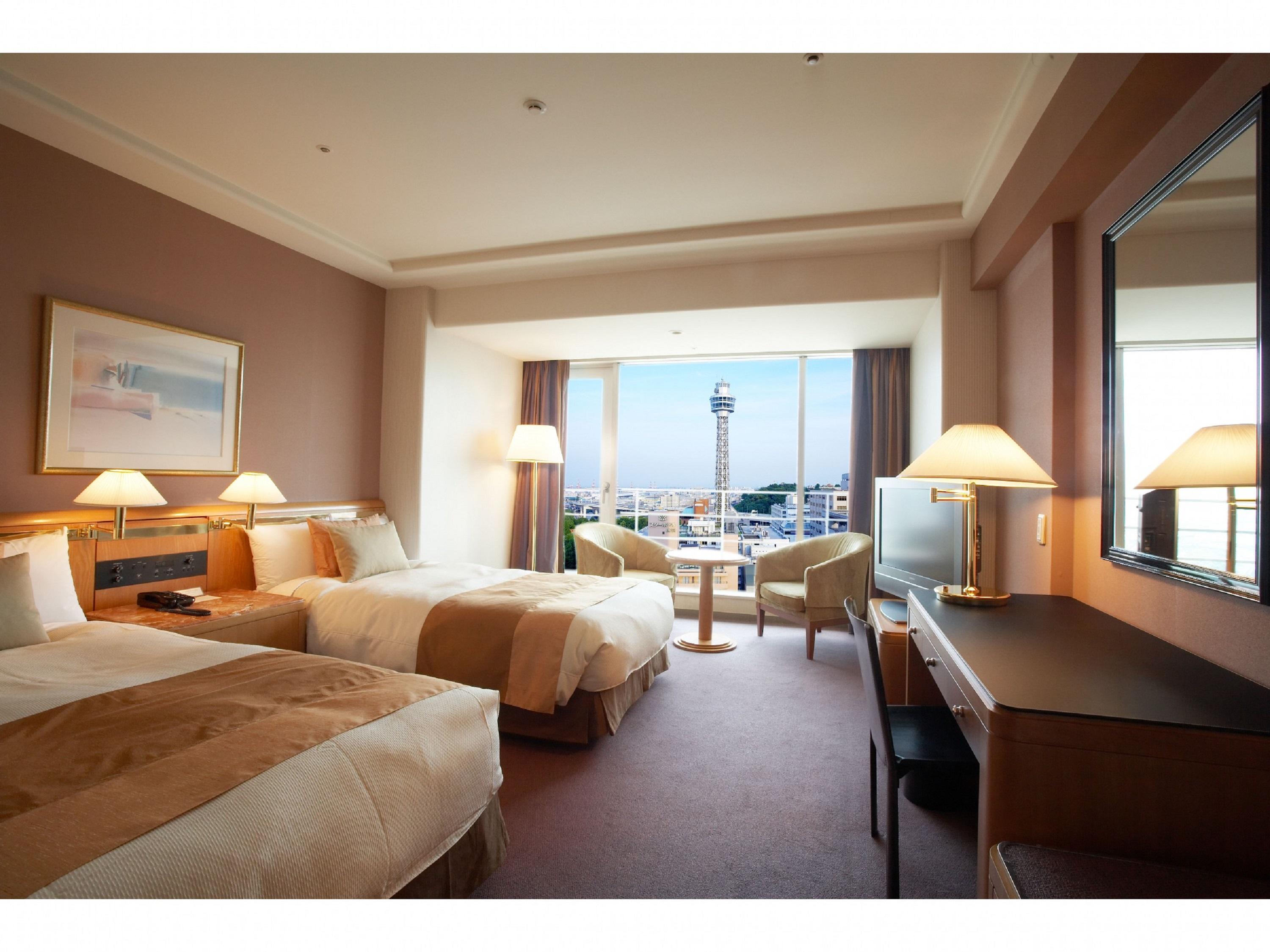 Hotel New Grand Yokohama (Kanagawa) Exterior foto Deluxe Twin
