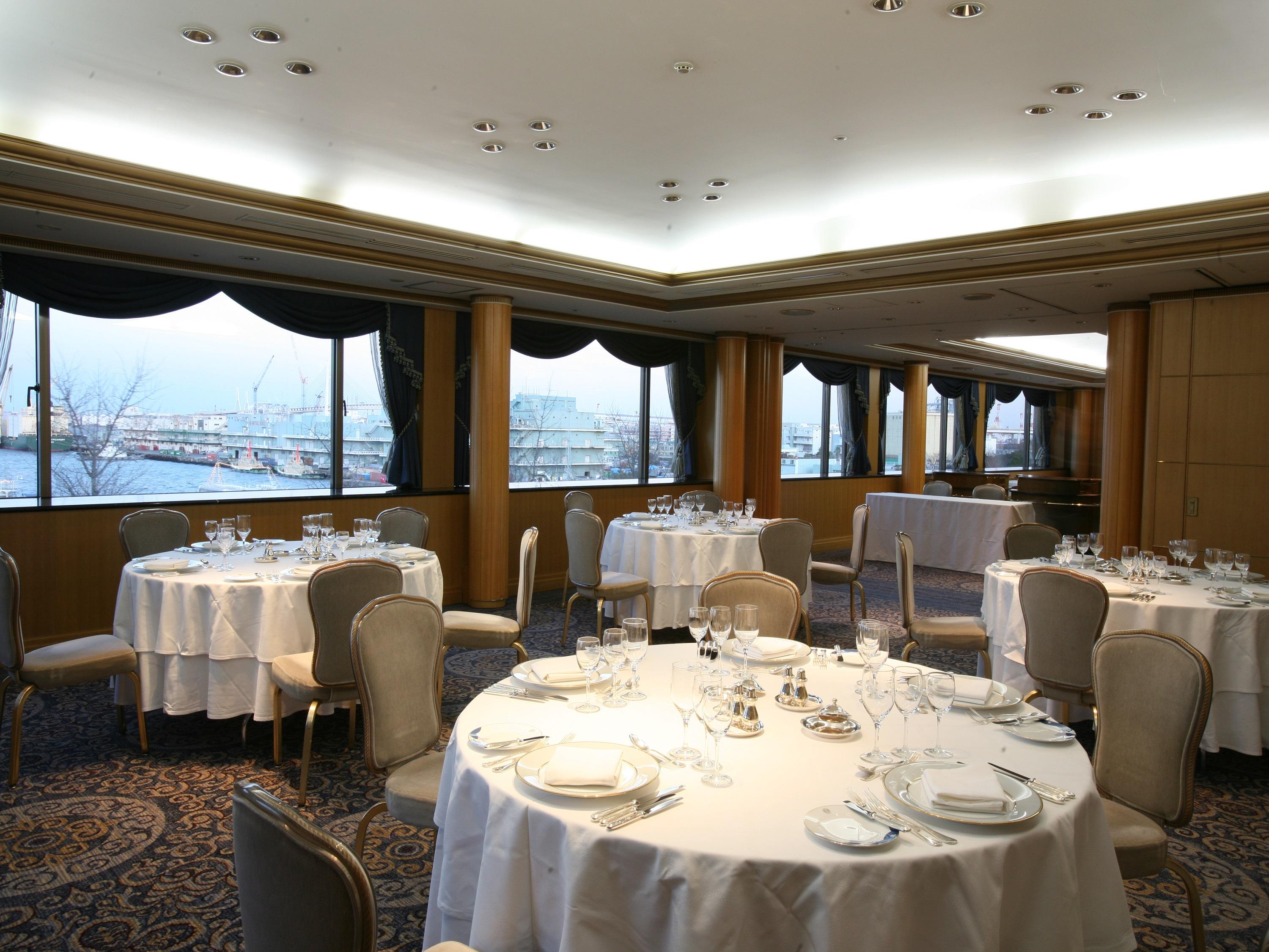 Hotel New Grand Yokohama (Kanagawa) Exterior foto The restaurant