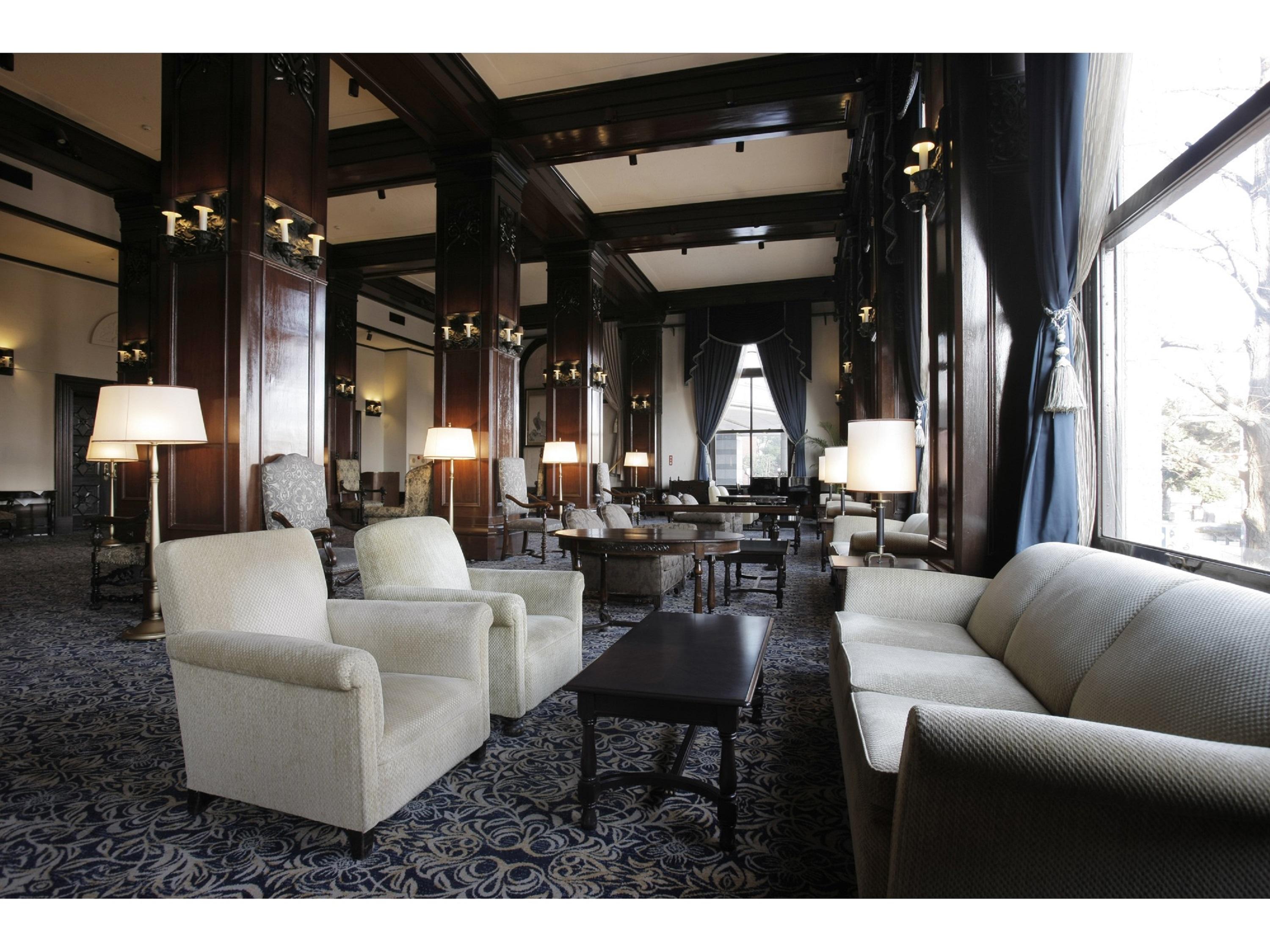 Hotel New Grand Yokohama (Kanagawa) Exterior foto The lobby of the hotel