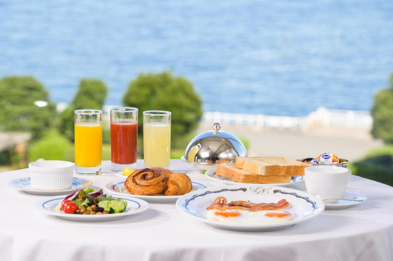 Hotel New Grand Yokohama (Kanagawa) Exterior foto A typical breakfast