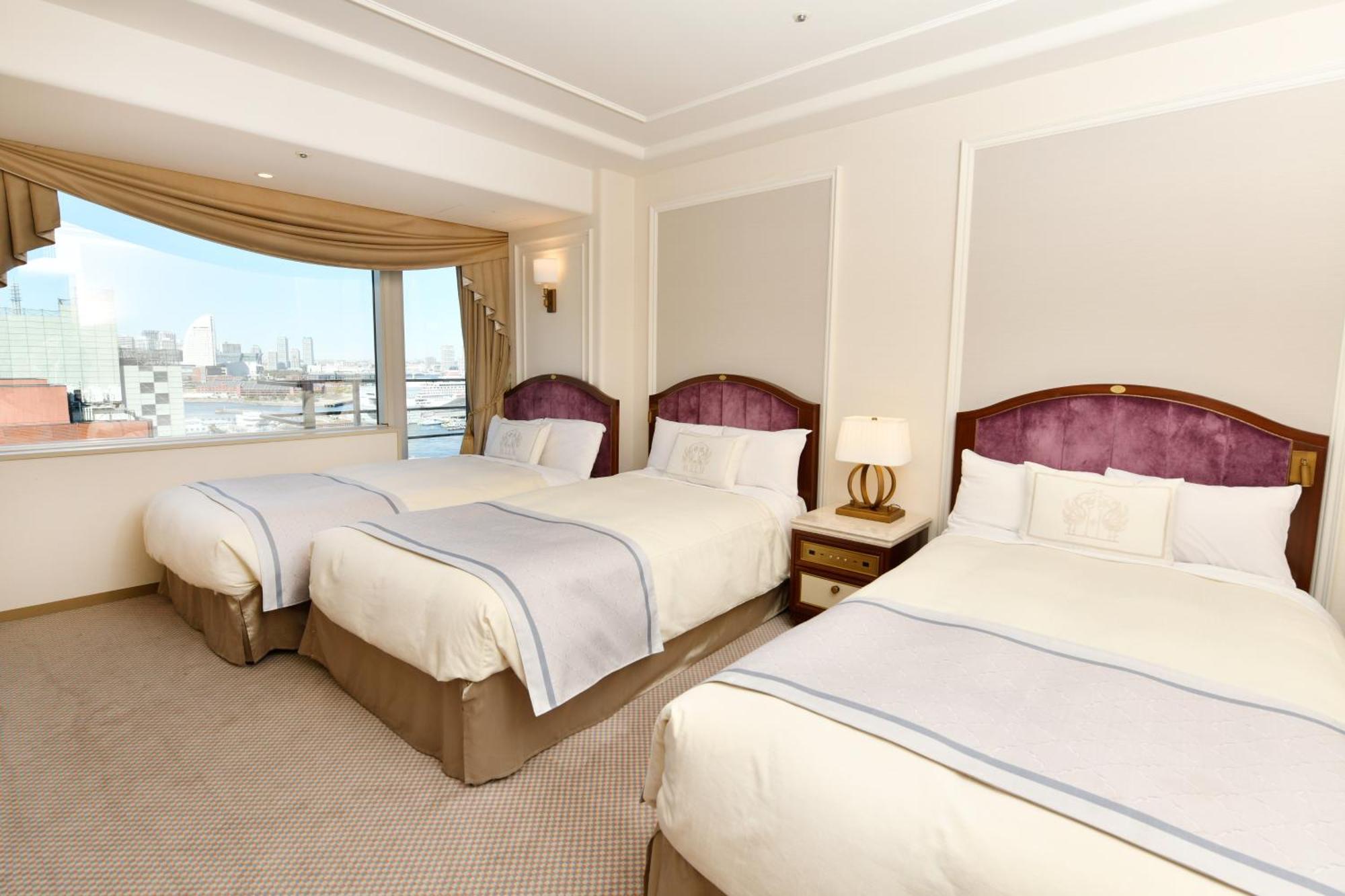 Hotel New Grand Yokohama (Kanagawa) Exterior foto Deluxe Family Room